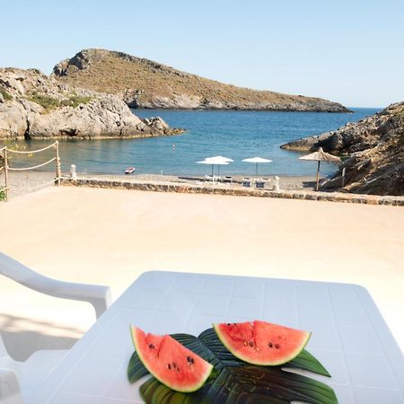 Beachfront Studio Kyma West ~ Crete'S Hidden Gem كالوي ليمين المظهر الخارجي الصورة