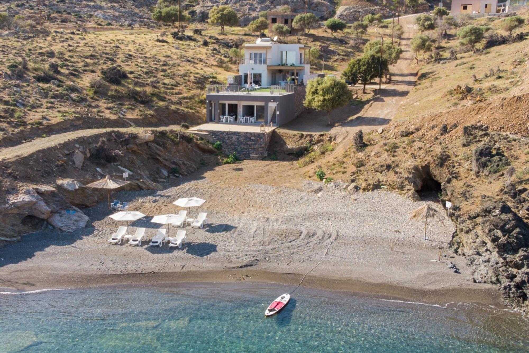 Beachfront Studio Kyma West ~ Crete'S Hidden Gem كالوي ليمين المظهر الخارجي الصورة